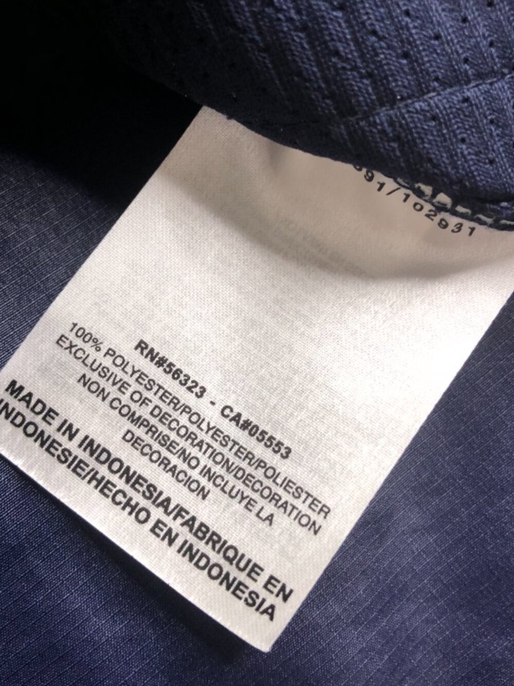 Nike Chicago Bears Jacket Men 3XL Blue Windbreaker 1/4 Zip Football Short Sleeve - Picture 7 of 14